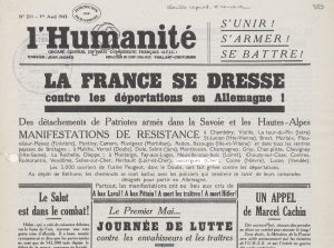 L'humanité 1943