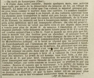 Le courrier Edition Paris 1836