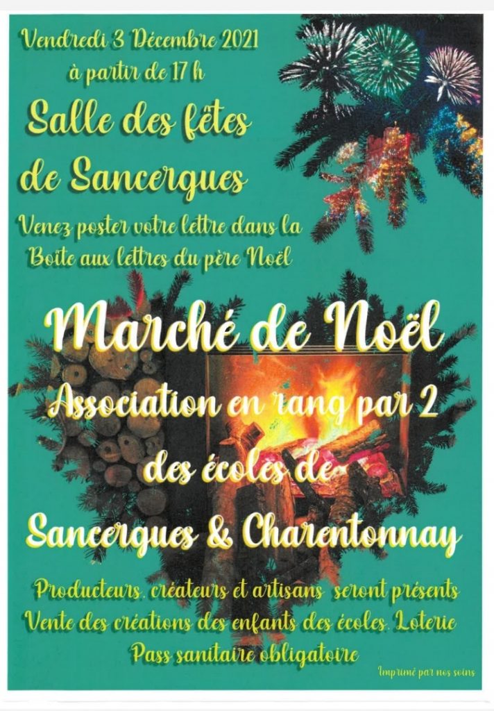 marché noel sancergues 2021