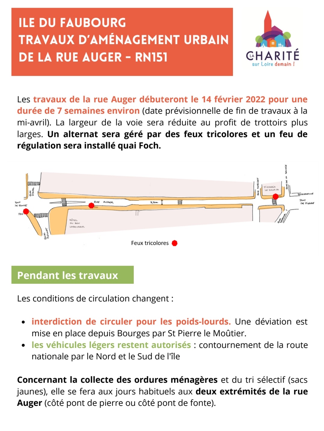 Travaux 2022 La Charité