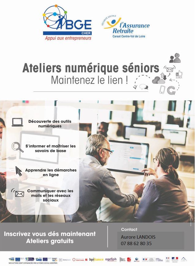 ateliers numérique seniors