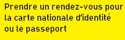 rendez-vous carte identité passeport