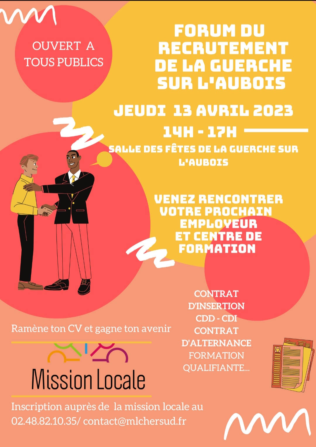 forum recrutement avril 2023