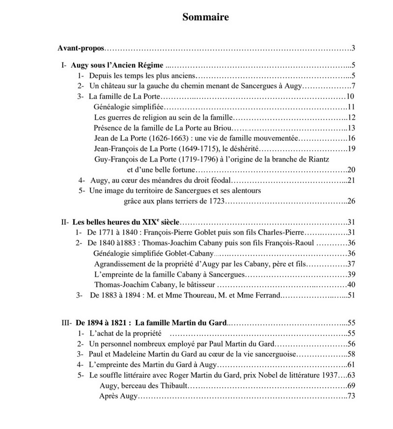 mémoire d'un lieu augy