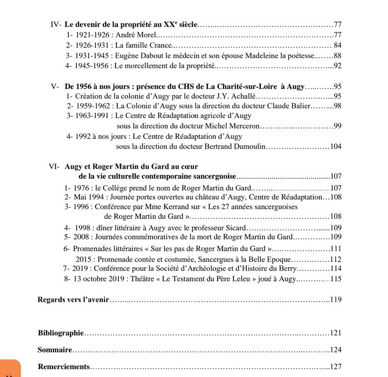 mémoire d'un lieu augy