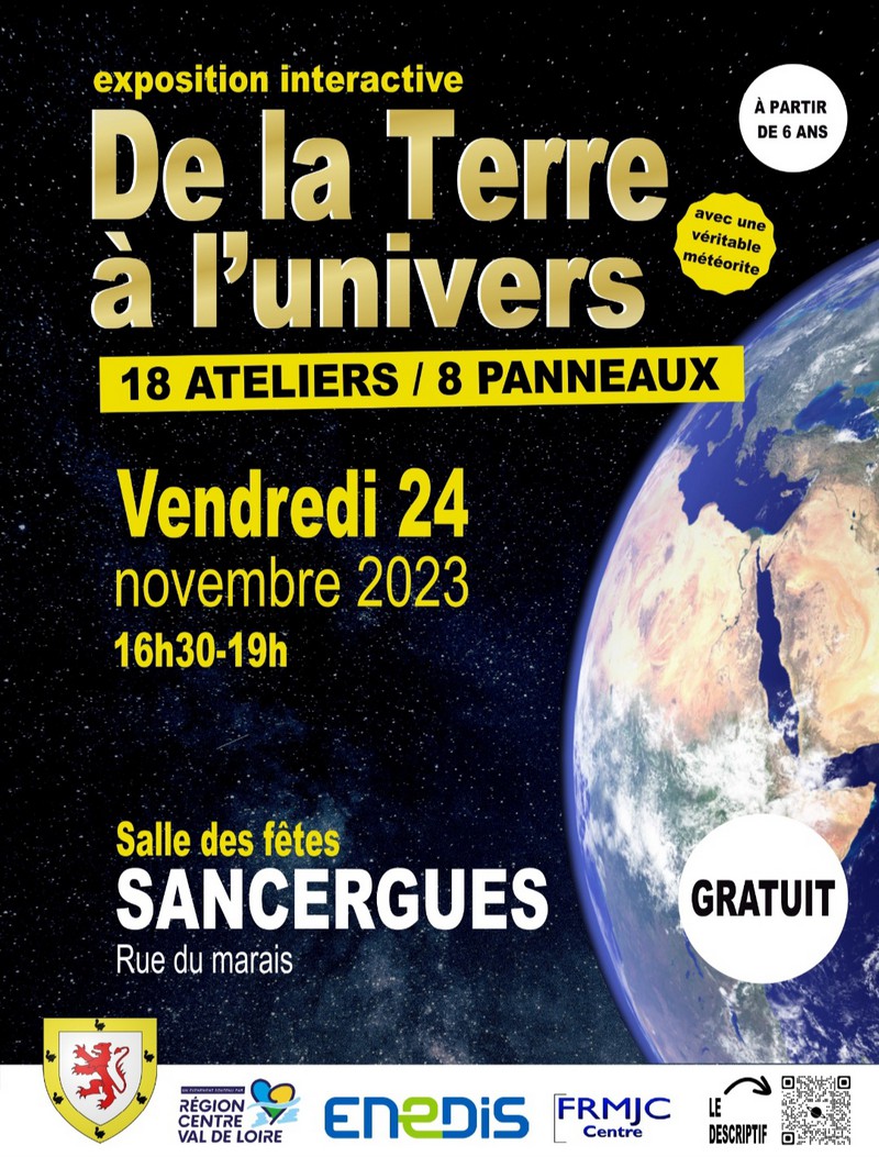 expo terre univers sancergues 2023