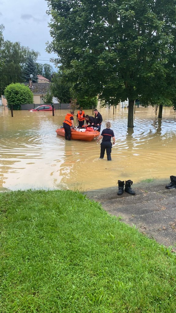 inondations Sancergues juin 2024