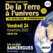 Exposition interactive « De la Terre à l&rsquo;univers »
